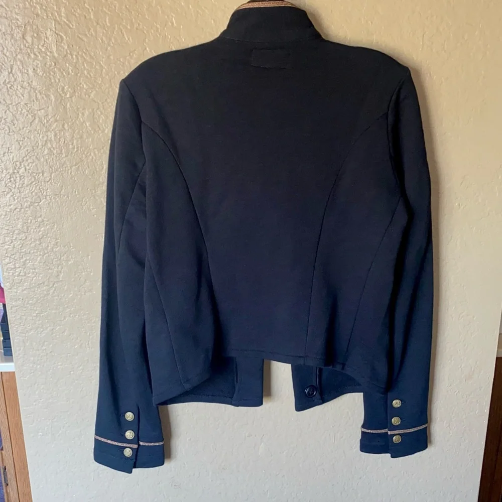 Denim & Supply Ralph Lauren Black Military Jacket - Picture 4 of 9